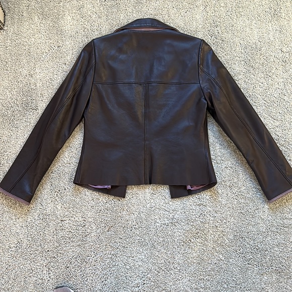 Vintage 90’s Neely Mack Leather Jacket size Small - Picture 5 of 9